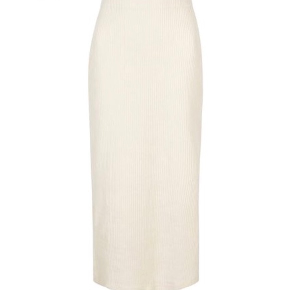 SOLD🎈Free People Skyline Cashmere Midi Skirt - Picture 2 of 7